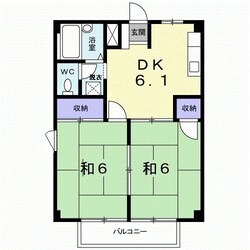 コーポ長島の物件間取画像